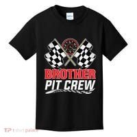 Brother Pit Crew Race Car Birthday Party Racing Family Kids T-Shirt thumb 0