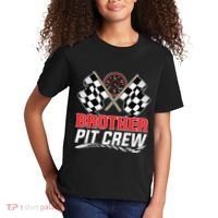 Brother Pit Crew Race Car Birthday Party Racing Family Kids T-Shirt thumb 2