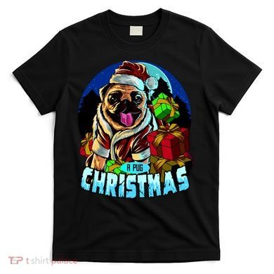 Best Pug Christmas T-Shirt