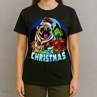 Best Pug Christmas T-Shirt thumb 4