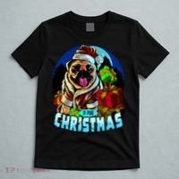 Best Pug Christmas T-Shirt thumb 5