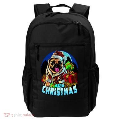 Best Pug Christmas Backpack