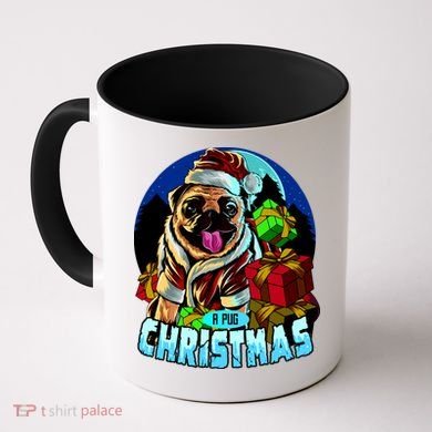 Best Pug Christmas Coffee Mug