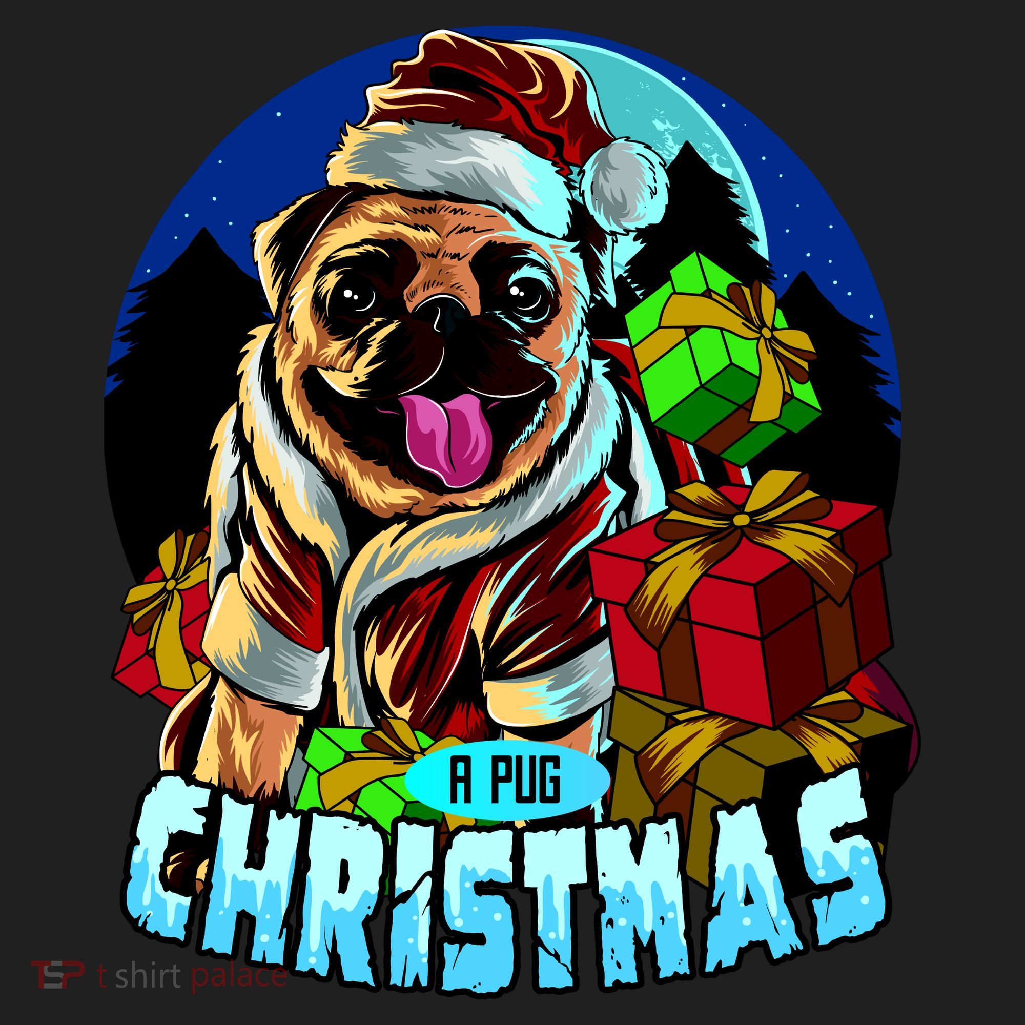 Best Pug Christmas Tumbler