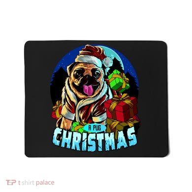 Best Pug Christmas Mousepad