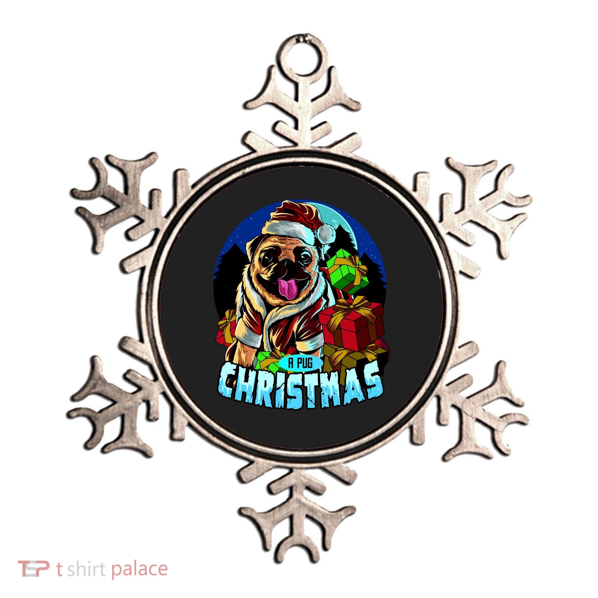 Best Pug Christmas Ornament