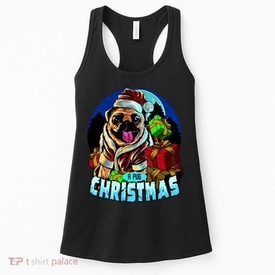 Best Pug Christmas Women's Tank Top