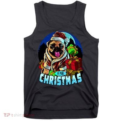Best Pug Christmas Tank Top