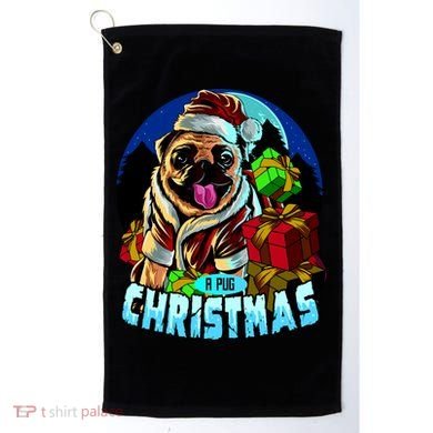 Best Pug Christmas Golf Towel
