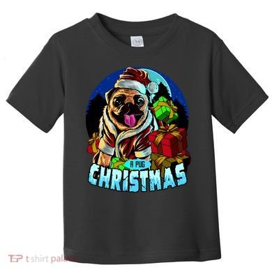 Best Pug Christmas Toddler T-Shirt