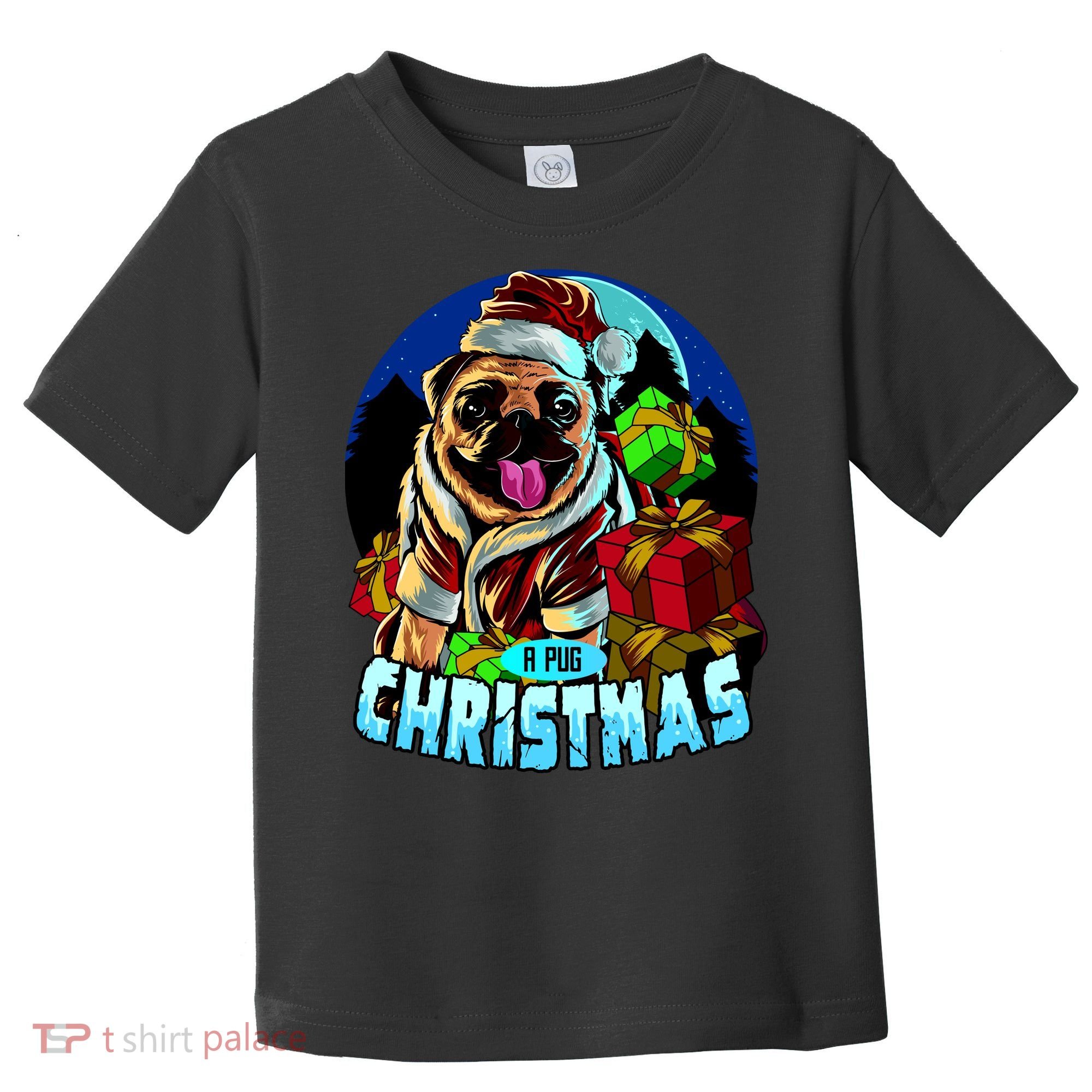 Best Pug Christmas Toddler T-Shirt
