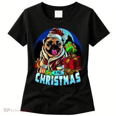 Best Pug Christmas Women's T-Shirt