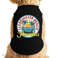 Beach Please Clearwater Beach Florida Beach Spring Break Cute Gift Doggie Tank thumb 0