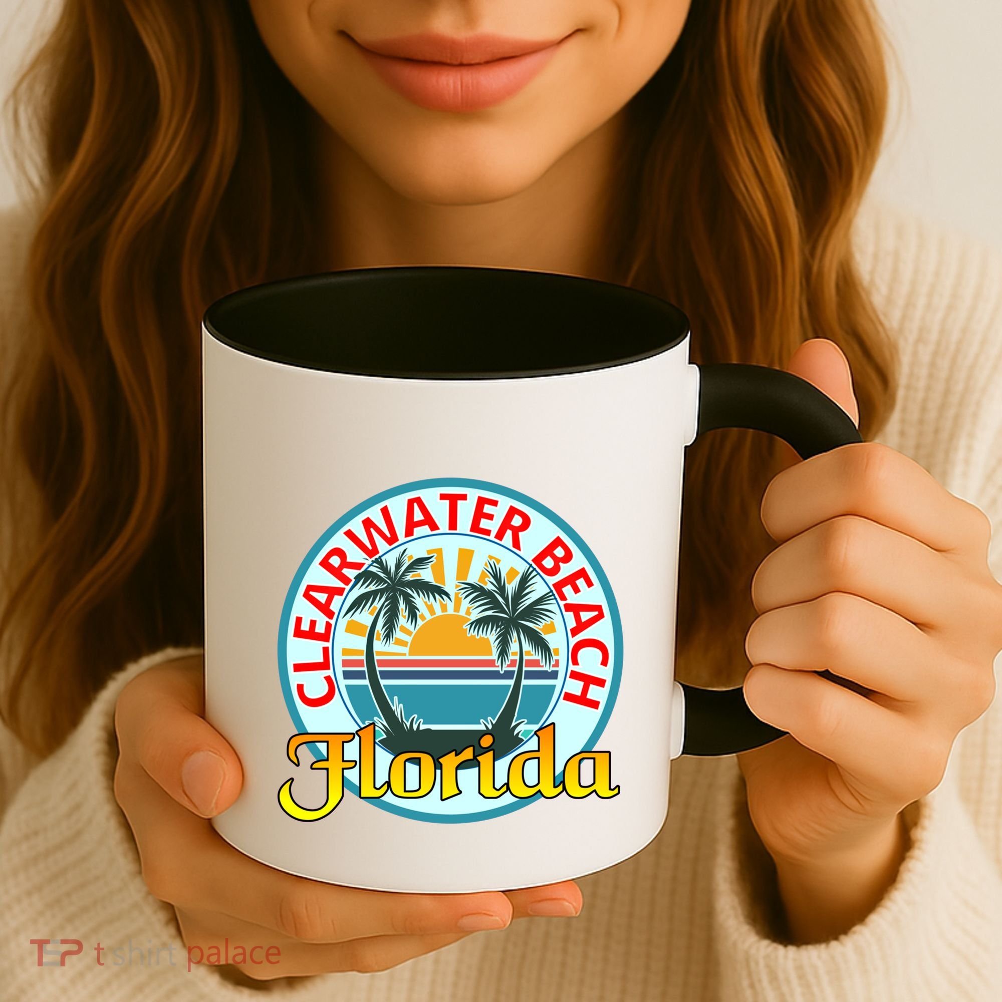 Beach Please Clearwater Beach Florida Beach Spring Break Cute Gift Coffee Mug