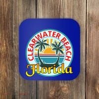Beach Please Clearwater Beach Florida Beach Spring Break Cute Gift Coaster thumb 0