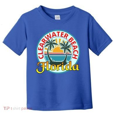 Beach Please Clearwater Beach Florida Beach Spring Break Cute Gift Toddler T-Shirt