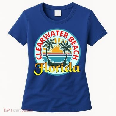 Beach Please Clearwater Beach Florida Beach Spring Break Cute Gift Women's T-Shirt