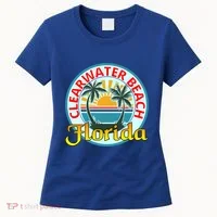 Beach Please Clearwater Beach Florida Beach Spring Break Cute Gift Women's T-Shirt thumb 0
