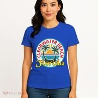 Beach Please Clearwater Beach Florida Beach Spring Break Cute Gift Women's T-Shirt thumb 4