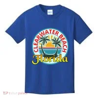 Beach Please Clearwater Beach Florida Beach Spring Break Cute Gift Kids T-Shirt thumb 0