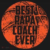 Best Papa Coach Ever Basketball Cool Sports Team Dad Father Mousepad thumb 1