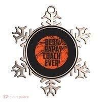 Best Papa Coach Ever Basketball Cool Sports Team Dad Father Ornament thumb 0