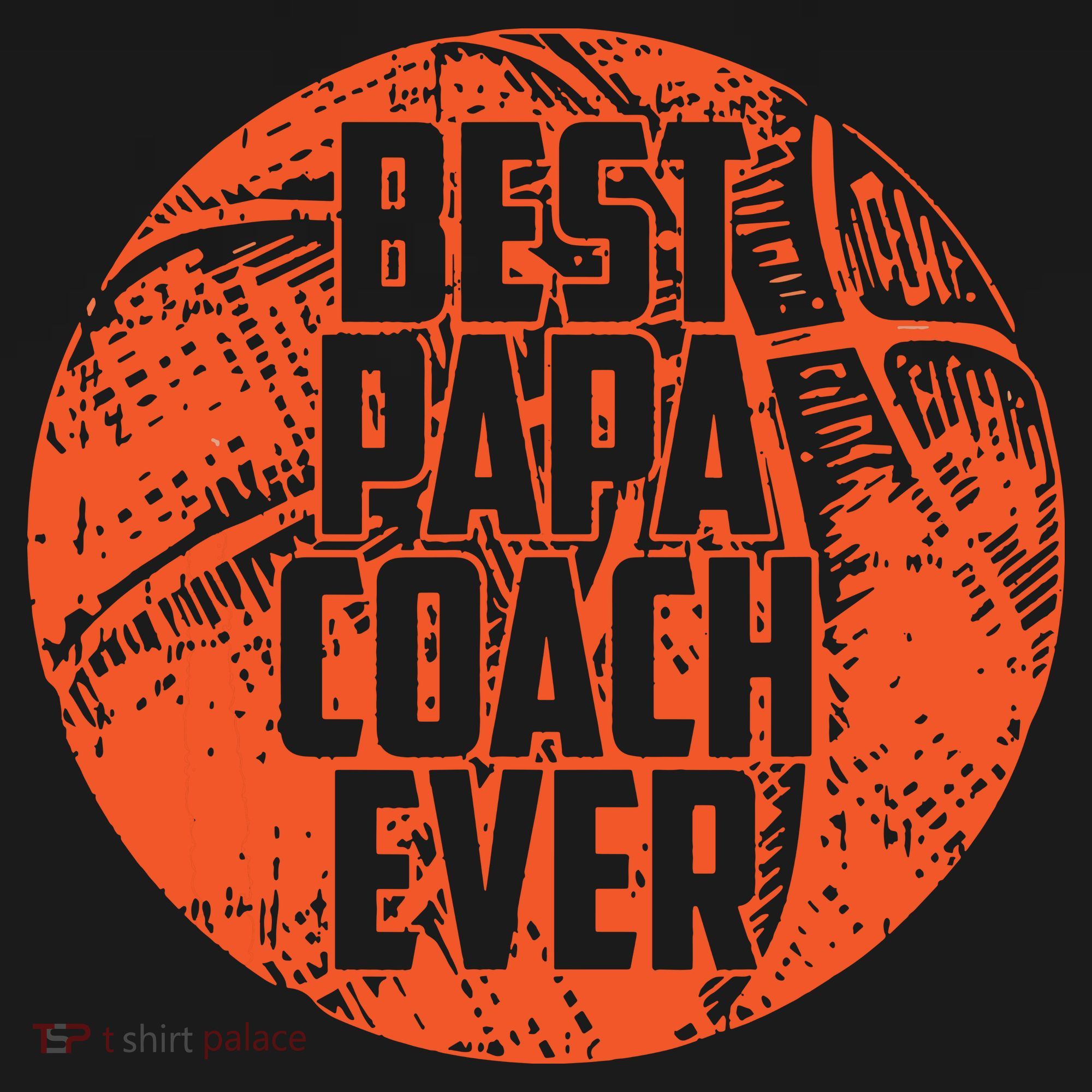 Best Papa Coach Ever Basketball Cool Sports Team Dad Father Visor