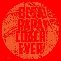 Best Papa Coach Ever Basketball Cool Sports Team Dad Father Santa Hat thumb 1
