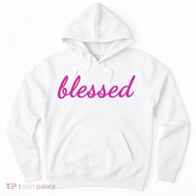 Blessed Pink Christian Hoodie