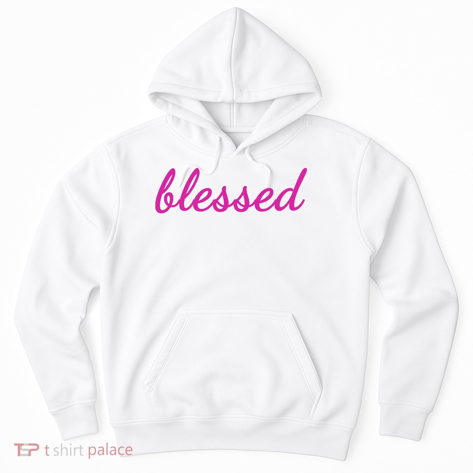 Blessed Pink Christian Hoodie