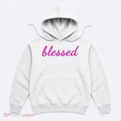 Blessed Pink Christian Hoodie