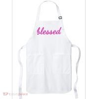 Blessed Pink Christian Apron thumb 0