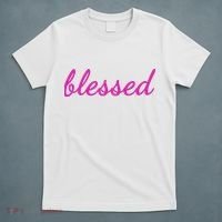 Blessed Pink Christian T-Shirt thumb 5