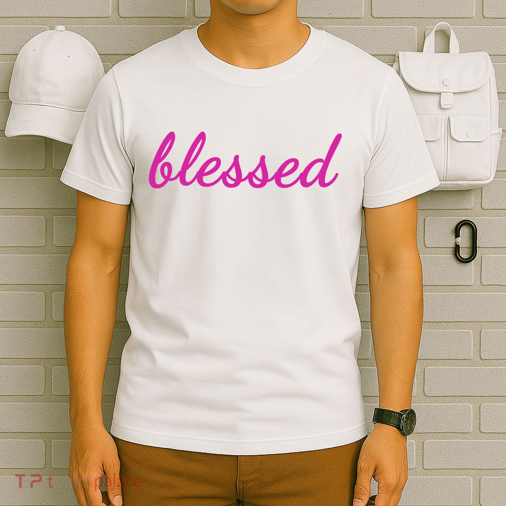 Blessed Pink Christian T-Shirt