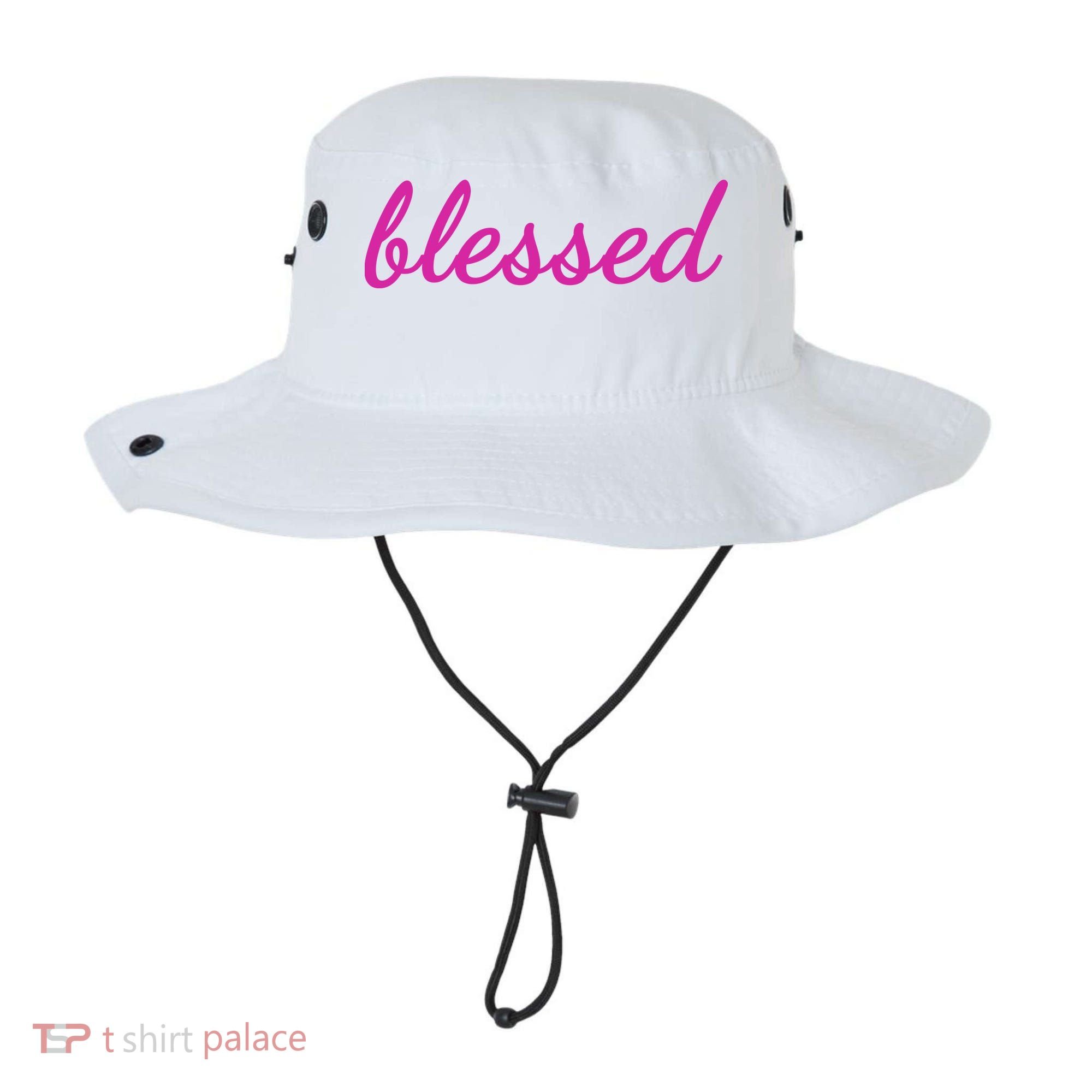 Blessed Pink Christian Bucket Hat