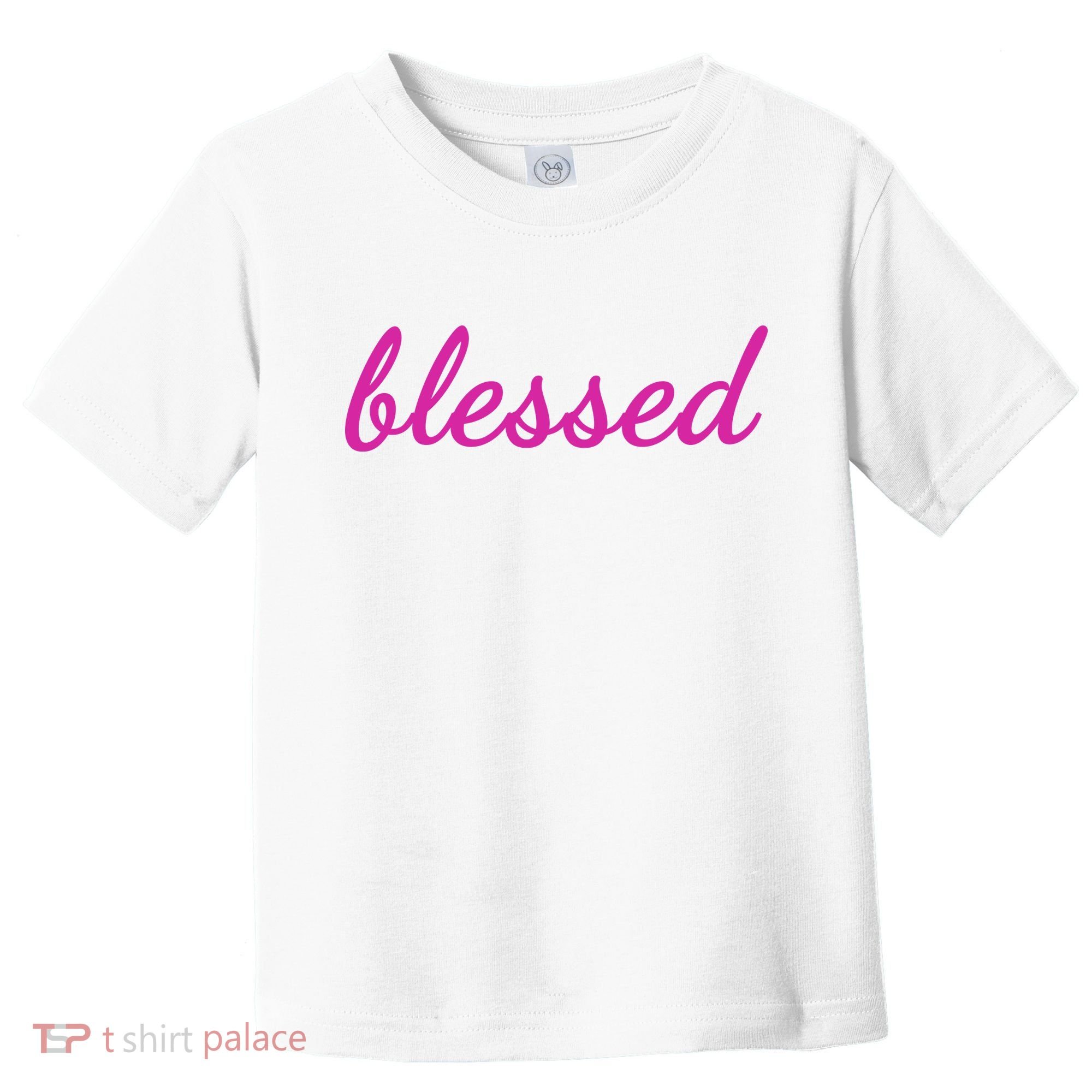 Blessed Pink Christian Toddler T-Shirt