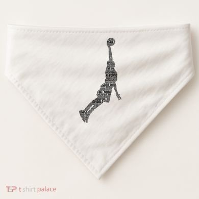 Basketball Player Coach USA-Made Doggie Bandana