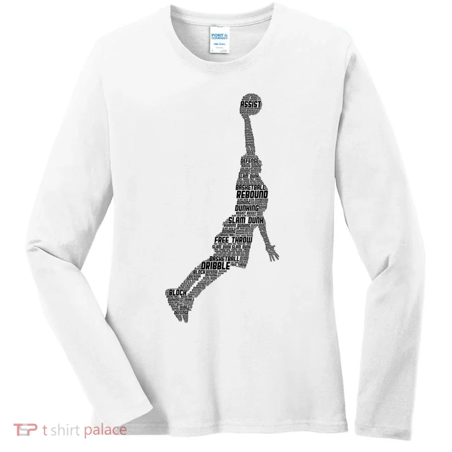 Basketball Player Coach Women's Long Sleeve Shirt