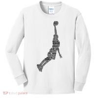 Basketball Player Coach Kids Long Sleeve Shirt thumb 0
