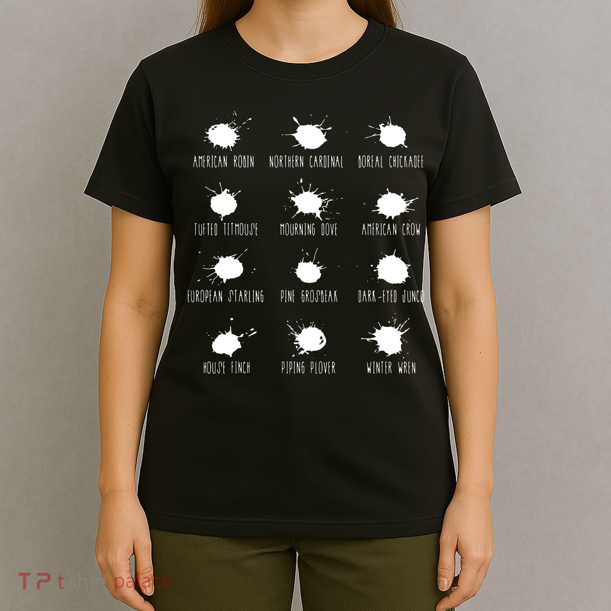 Birds Poops Chart T-Shirt