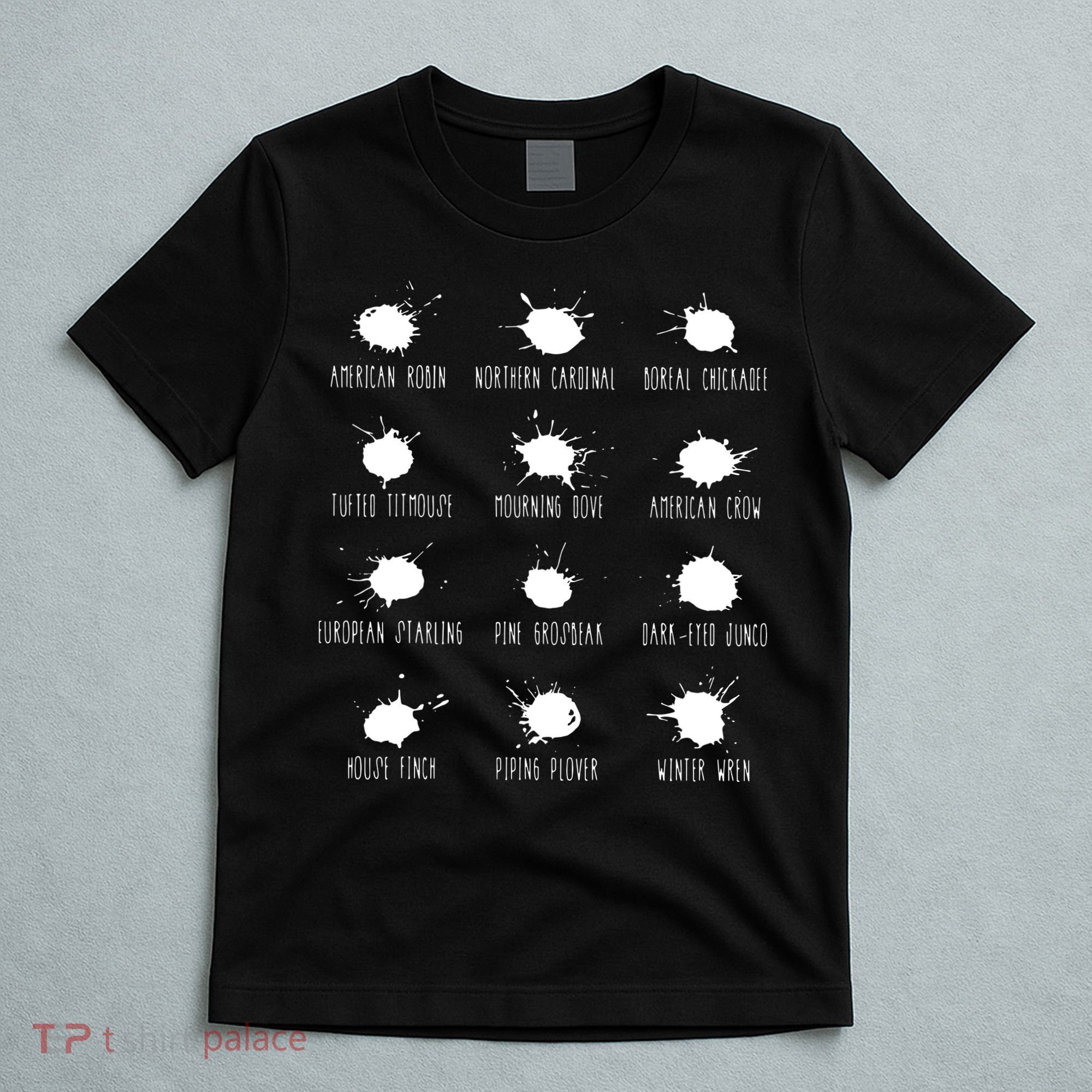 Birds Poops Chart T-Shirt