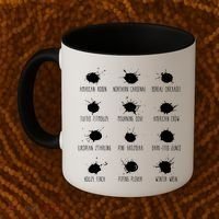 Birds Poops Chart Coffee Mug thumb 2