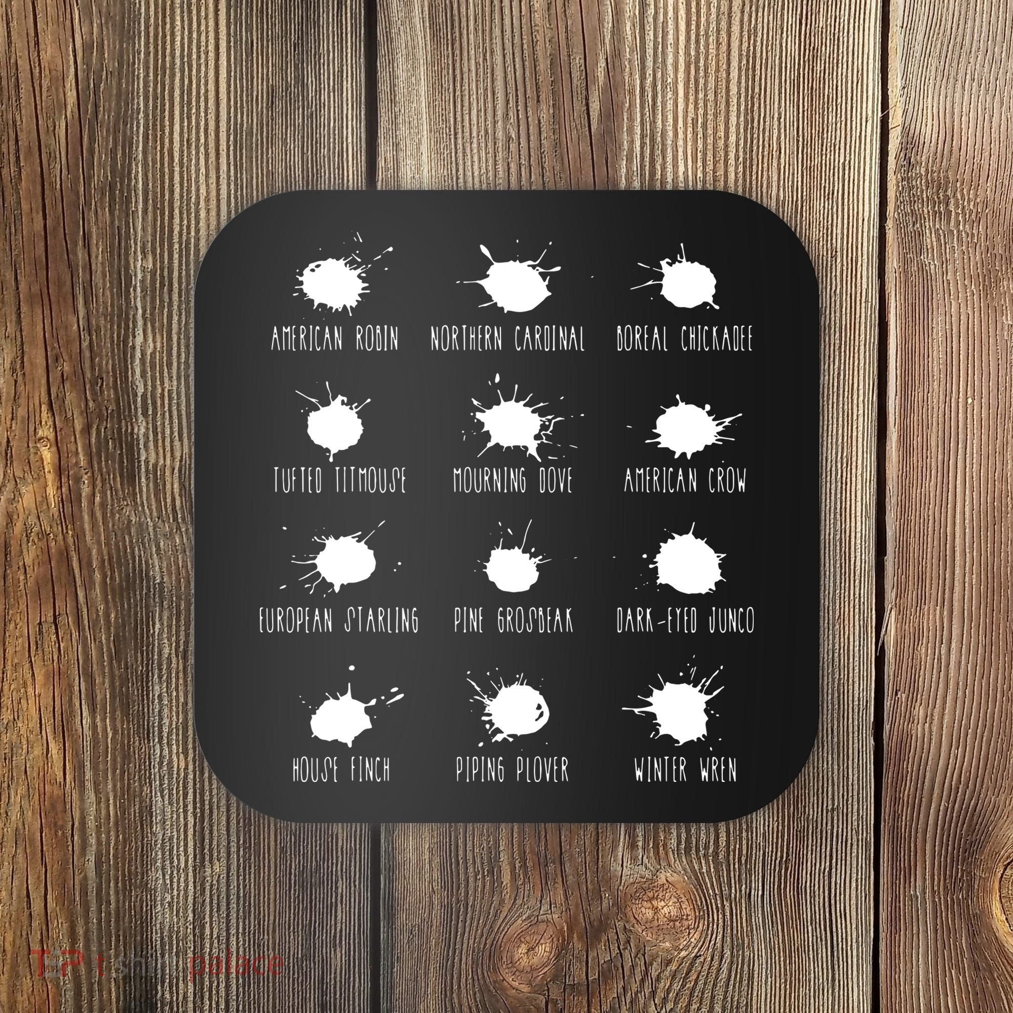 Birds Poops Chart Coaster