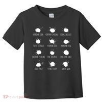 Birds Poops Chart Toddler T-Shirt thumb 0