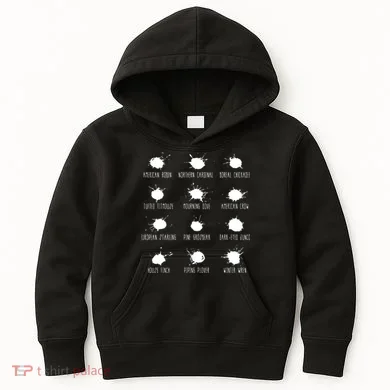 Birds Poops Chart Kids Hoodie