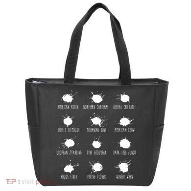 Birds Poops Chart Tote Bag