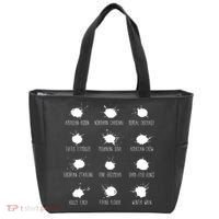 Birds Poops Chart Tote Bag thumb 0