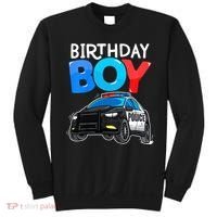 Birthday Police Car Policeman Theme Birthday Sweatshirt thumb 0