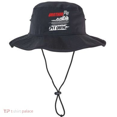 Brother Pit Crew Car Racing Checkered Flag Racer Matching Bucket Hat