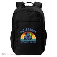 Blueberry Picking Crew Cute Family Blueberries Summer Fruit Backpack thumb 0